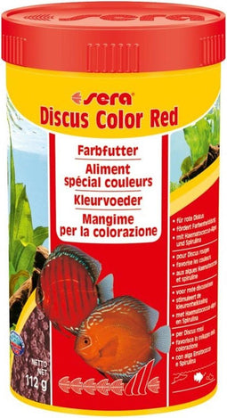 Discus color red 250 ml. - Sera Discusvis Voer