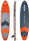 Rebel RBA-4501-OR - Opblaasbaar SUP-board - Inclusief accessoires - Oranje