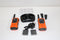Alecto FR300OE - Walkie Talkie - Bereik tot 10 km - Waterdicht - Oranje (2 stuks)