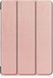 Lunso - Geschikt voor Lenovo Tab M10 Gen 1 - Tri-Fold Bookcase hoes - Rose Goud