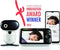 Motorola PIP 1610 - Babyfoon - 5 inch HD kleurenbeeldscherm - Wit