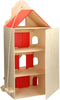 Playwood - Houten Pakhuis / Grachtenpand klein; hoogte 67 CM