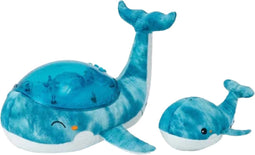 Cloud B Tranquil Whale Familie Blauw Walvis Muzikale Babyprojector