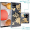 iMoshion Hoesje Geschikt voor Samsung Galaxy A42 Hoesje Siliconen - iMoshion Design hoesje - Transparant / Meerkleurig / Goud / Let's Go Travel