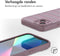 iMoshion Hoesje Geschikt voor iPhone 13 Hoesje Siliconen - iMoshion EasyGrip Backcover - Paars