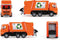 Lena Worxx Vuilniswagen Mercedes-Benz Arocs 52cm