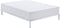 Verstelbaar onderlaken Alexandra House Living Wit 105 x 190/200 cm