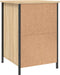 vidaXL - Nachtkastje - 40x42x60 - cm - bewerkt - hout - sonoma - eikenkleurig