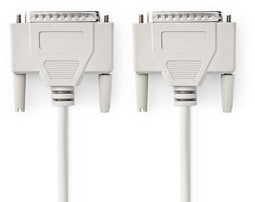 Nedis CCGP52100IV50 - Seriële Kabel - 500 cm - 25-pins