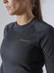 Craft Core Warm Baselayer Shirt - Dames - Thermo - Zwart - Maat XL