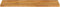 vidaXL - Tafelblad - met - natuurlijke - rand - 100x30x3,8 - cm - massief - mangohout