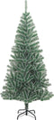 vidaXL - Kunstkerstboom - met - sneeuw - 180 - cm - groen