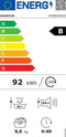 Inventum VDW9030W - Warmtepompdroger - 9 kg - 14 programma's - Wit
