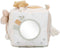 Little Dutch - Activiteitenkubus Newborn Naturals - Zachte stoffen en spiegeltje - Wit