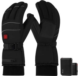 Saaf Pro XS - Verwarmde Handschoenen - 3 standen - Oplaadbaar - Water- en Windafstotend - Zwart