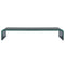 vidaXL - Tv-meubel/monitorverhoger - zwart - 70x30x13 - cm - glas