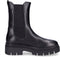 Tamaris dames chelseaboot - Blokhak 5 cm - Zwart