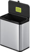 EKO Puro S - Food Waste Caddy - 7 liter - geborsteld RVS zwart