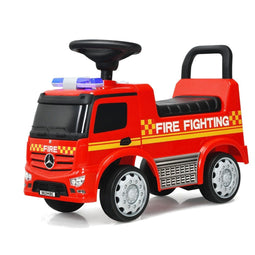 Mercedes Benz Brandweerauto - Kinderspeelgoed 62 x 29 x 43 cm - Rood