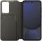 Samsung Galaxy S24 FE - Smart View Wallet Case - Kijkvenster en sleep/wake functie - Zwart