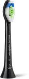 Philips Sonicare Optimal White W2 - Opzetborstels - Verwijdert tot 7x meer tandplak - Zwart (4 stuks)