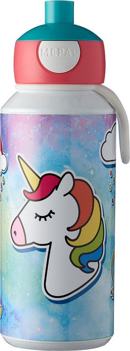 Mepal Campus - Pop-up drinkfles - 400 ml - Lekvrij - Unicorn