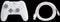 PowerA Wired - Gamecontroller - Ergonomisch ontwerp - Grijs Wit