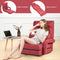 Coast Sofa Bed - Lazy Folding Sofa - Verstelbare rugleuning 90°-180° - Rood