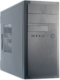 Chieftec Elox HT-01B-350GPB - Micro-ATX Behuizing - Small Form Factor - Mesh Sidepanel - 25,85L