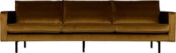 BePureHome Rodeo Bank 3-Zits - Velvet - Honing Geel - 85x277x86
