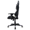 Gamestoel Thomas - bureaustoel racing gaming - ergonomisch - zwart wit