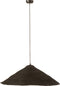 J-Line hanglamp Hoed Moonj - gras - zwart - large