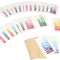 Partizzle® Verjaardagskaarten - Set van 48 Wenskaarten met Enveloppen - 8 Ontwerpen - 10x15 cm (48 stuks)