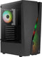 Aerocool Wave - Midi Tower PC - 4x 120mm RGB fans - Zwart