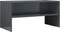 vidaXL - Tv-meubel - 80x40x40 - cm - bewerkt - hout - hoogglans - grijs