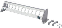 Metz Connect 130927-1200-E - Patchpanel 12-poorts - Modulehouder voor data COAX glasvezel - Zilver