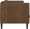 vidaXL - Bank - 2-zits - kunstsuède - bruin