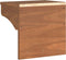 vidaXL - Wandkapstok - SANDNES - 43x30x42 - cm - massief - grenenhout