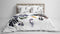Heckett & Lane Nakita - Dekbedovertrek - Lits-jumeaux - 260x200/220 cm + 2 kussenslopen 60x70 cm - Insignia Blue