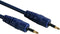 Optische Kabel - 3.5Mm Con naar 3.5Mm Con - Lengte 1M - Blauw