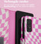 iMoshion Hoesje Geschikt voor Samsung Galaxy A53 Hoesje Met Pasjeshouder - iMoshion Design Bookcase smartphone - Roze / Retro Pink