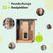 BIRDFY Bamboo 7 Days - Vogelvoederhuisje - Camera AI - Wit
