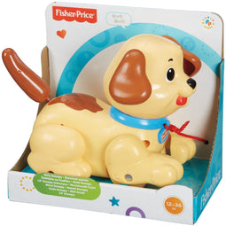 Fisher-Price Lil' Snoopy - Rolspeeltje - Draait hoofd en kwispelt staart - Wit
