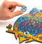 UNIDRAGON Houten Puzzel Voor Volwassenen Dier - Charmante Uil - 101 stukjes - Small 15x26 cm