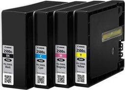 Canon MAXIFY iB4050 - Inktcartridge - Origineel - XL - Zwart Cyaan Geel Magenta (4 stuks)