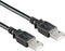Nedis USB-Kabel - USB 2.0 - USB-A Male - USB-A Male - 480 Mbps - 5.00 m - Zwart