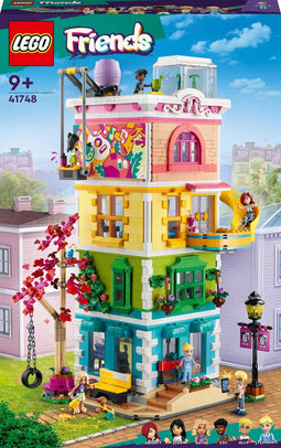 LEGO Friends Heartlake City Buurtcentrum (41748) - Modular Building Set - 5 Verdiepingen - Inclusief 6 Mini Poppetjes
