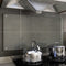 vidaXL - Spatscherm - keuken - 100x50 - cm - gehard - glas - transparant