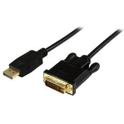Startech.com DP2DVIMM3BS - DisplayPort naar DVI - Actieve converterkabel 91 cm - Zwart