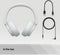 Sony WH-CH720N - Draadloze On-Ear Koptelefoon - Noise Cancelling - Wit